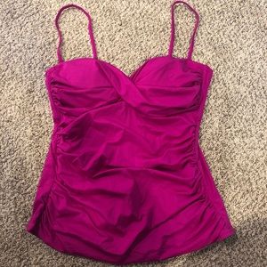 Tankini Top, Magenta, size M